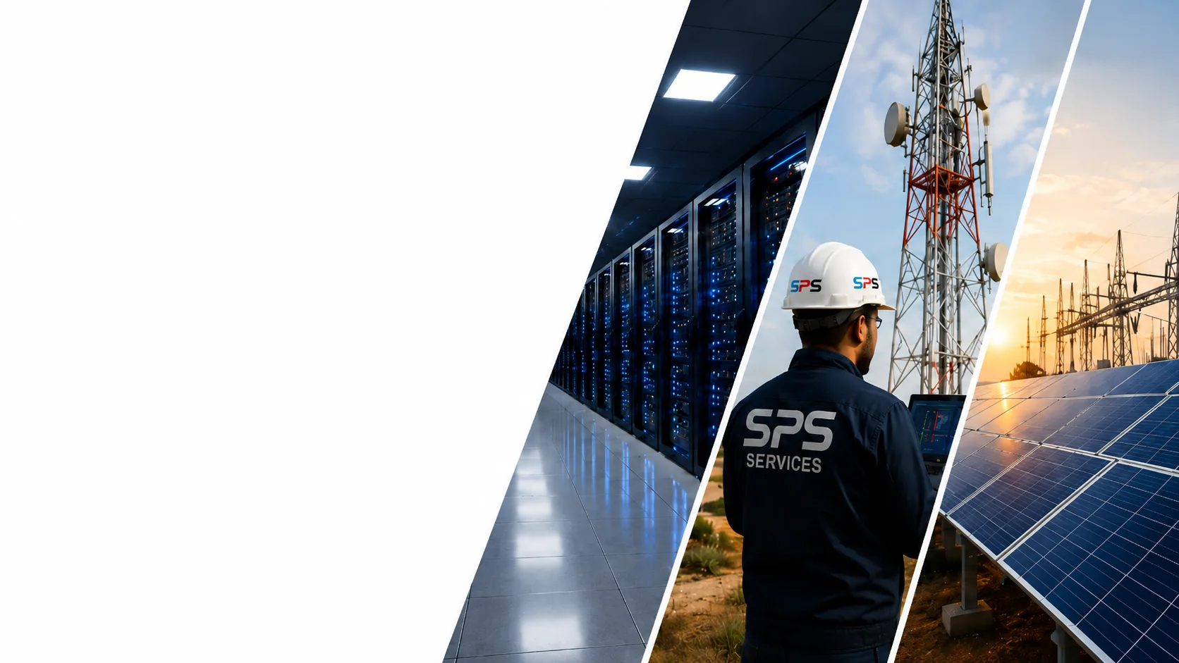 Data center, télécoms et énergie solaire SPS Services